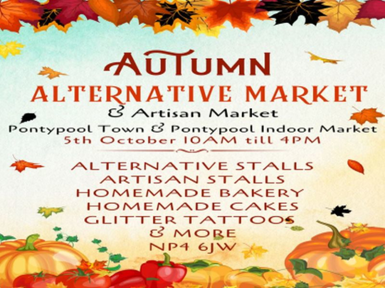 Pontypool Autumn Alternative and Artisan Market