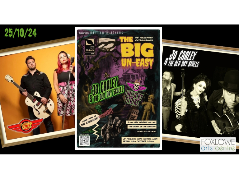 The Big-Uneasy Halloween Extravaganza with Unlucky Strike and Jo Carley and The Old Dry Skulls 