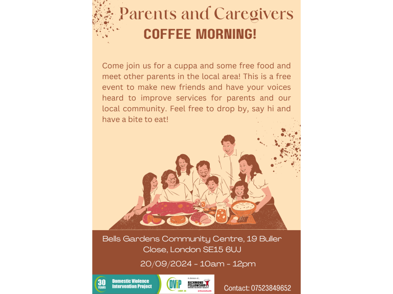 Parent and Caregivers Coffee Morning 