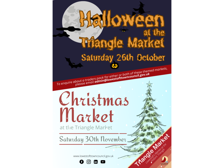 Lowestoft presents  the most easterly "Halloween Market"