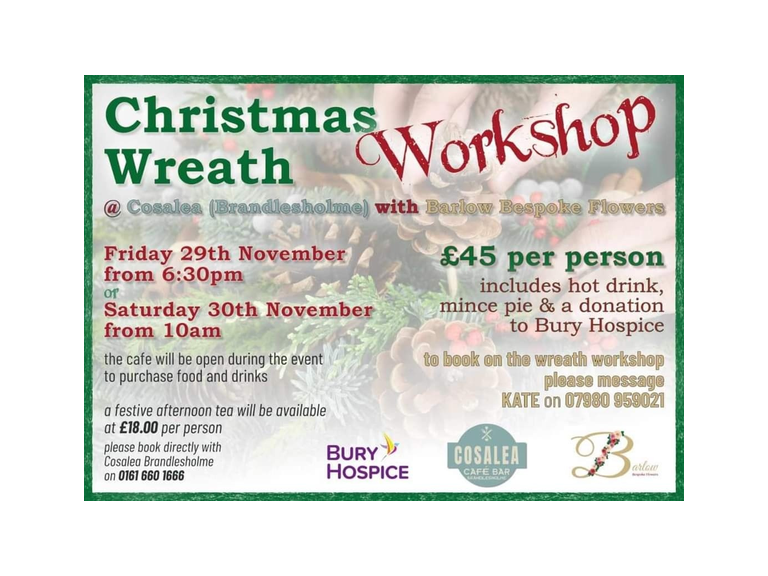 Christmas Wreath Workshop