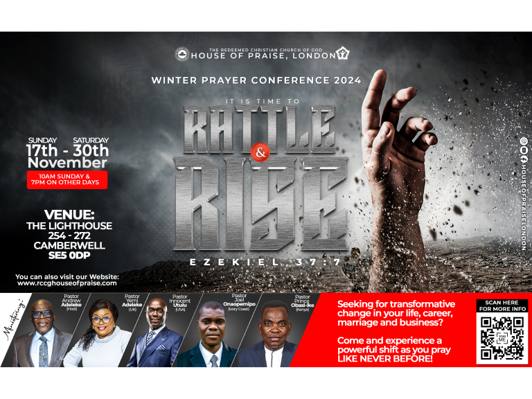 RATTLE AND RISE- WINTER PRAYER CONFERENCE : Ezekiel 37:7