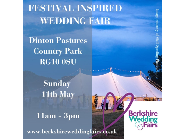 Festival Inspired Wedding Fair at Dinton Pastures Country Park