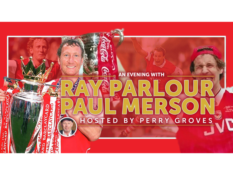 An Evening with Arsenal Legends Ray Parlour and Paul Merson