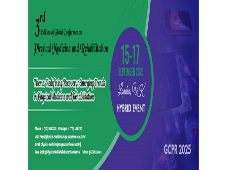 3rd Edition of Global Conference on Physical Medicine and Rehabilitation