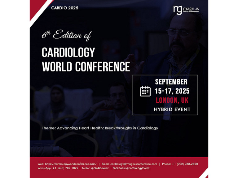 6th Edition of Cardiology World Conference