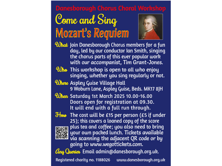 Come & Sing Mozart's Requiem