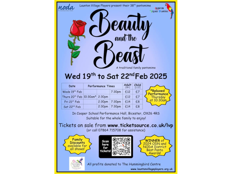 Beauty and the Beast - a traditional family panto