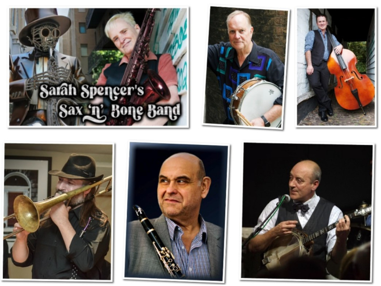 Pershore Jazz Club -  Sarah Spencer’s Sax and Bone Band   