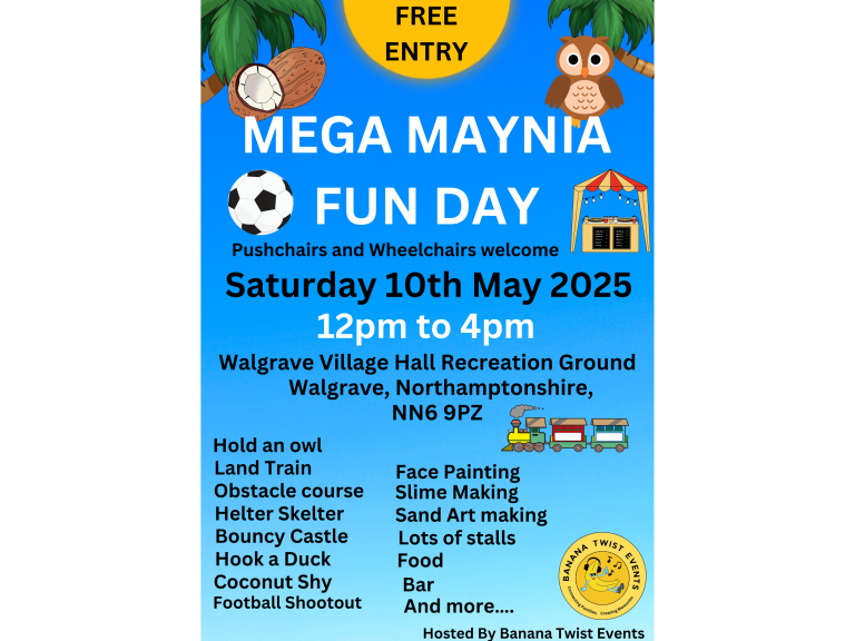Mega Maynia Family Fun Day, Walgrave, Northamptonshire