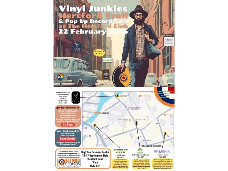 Vinyl Trail and Pop Up Record Sale