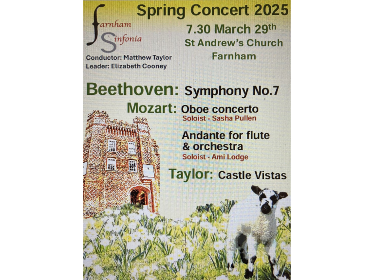 Farnham Sinfonia Spring Concert