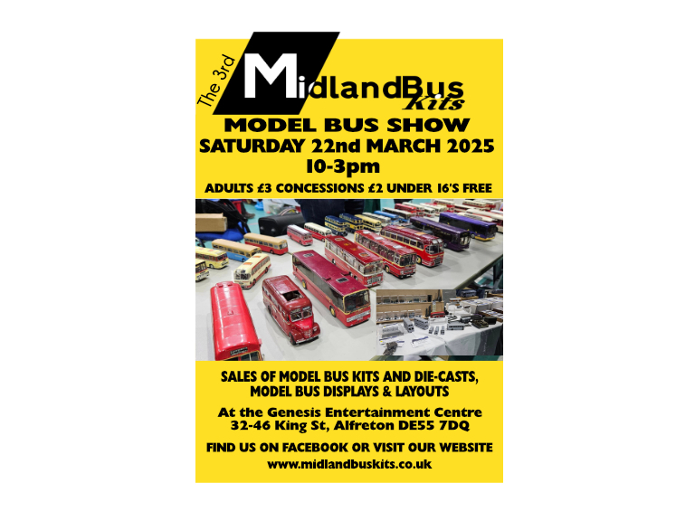 MIDLAND BUS KITS MODEL BUS SHOW