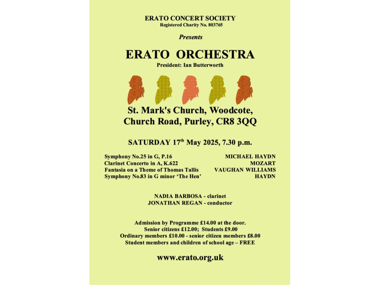Erato Orchestra Concert – May 2025