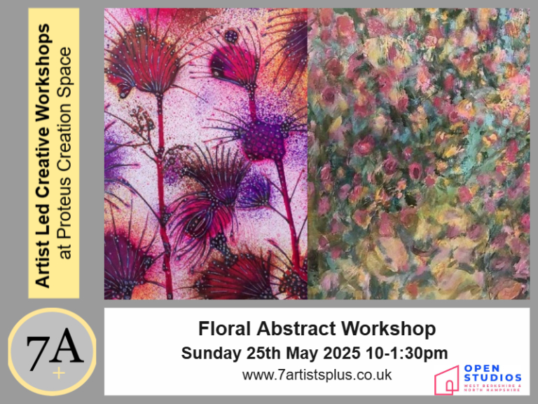 Floral Abstract Workshop with Rachel Davis & Jacky Purtill, 7A+