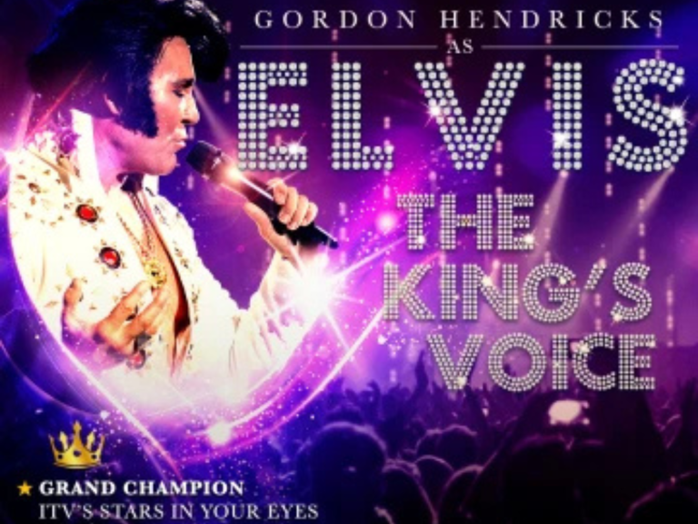 GORDON HENDRICKS AS ELVIS - Tacchi-Morris Arts Centre