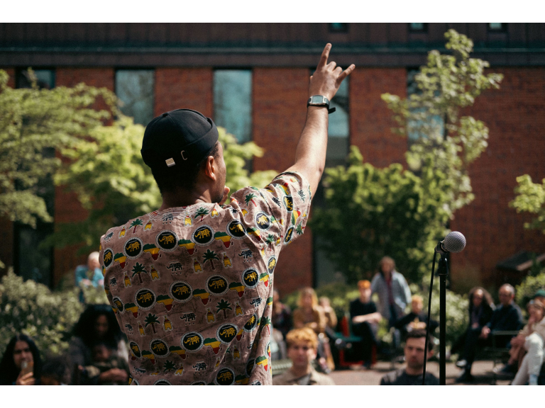 Bluecoat's Big Music Weekend: Open Mic in the Garden