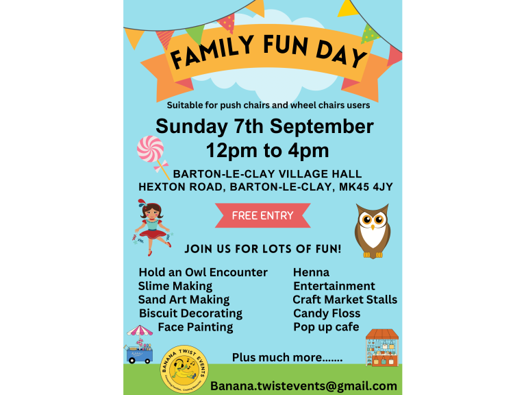 Barton  Le Clay Family Fun Day 2025
