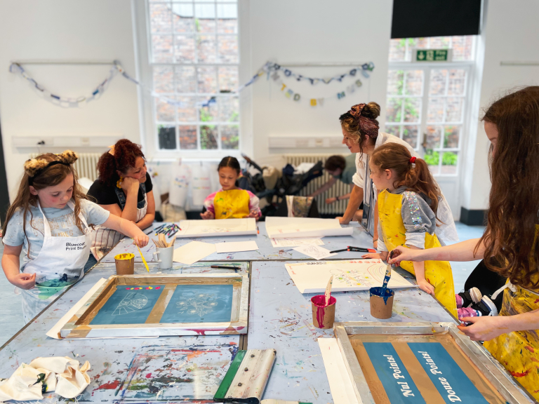 Bluecoat's Big Music Weekend: Family Print Session