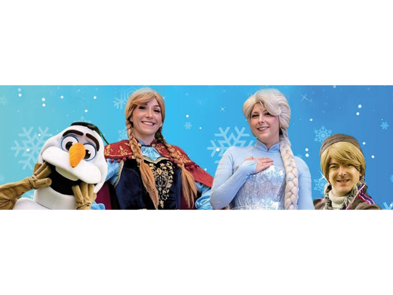 A visit from the Snow Sisters