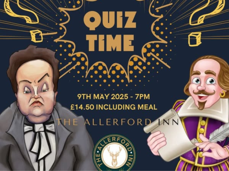 Quiz Night at the Allerford inn