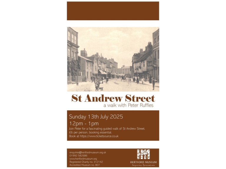 St Andrew Street: a walk with Peter Ruffles