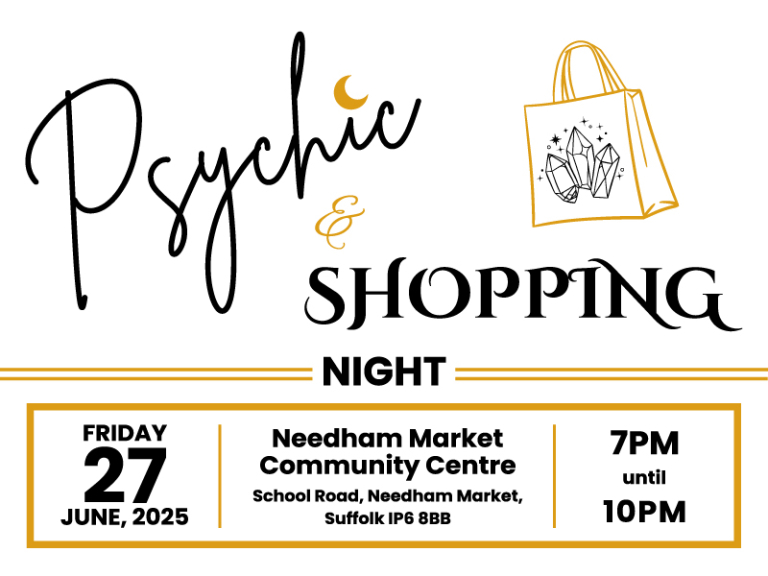 Psychic and Shopping Night Needham Market
