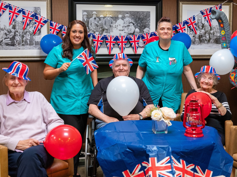 Hampton care home gears up for VE Day 