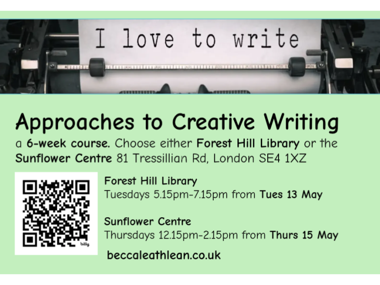 Approaches to Creative Writing