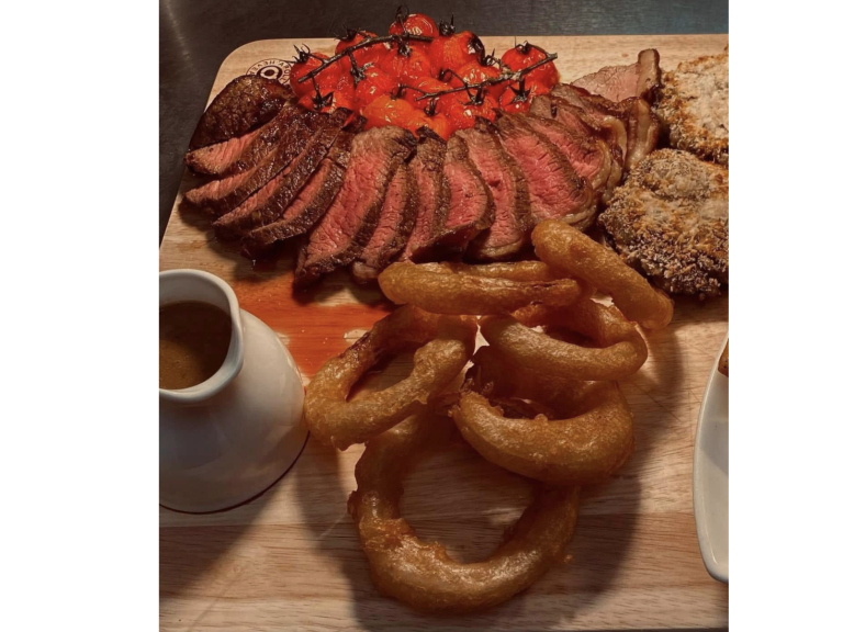 Steak Night at the Albright Hussey Manor
