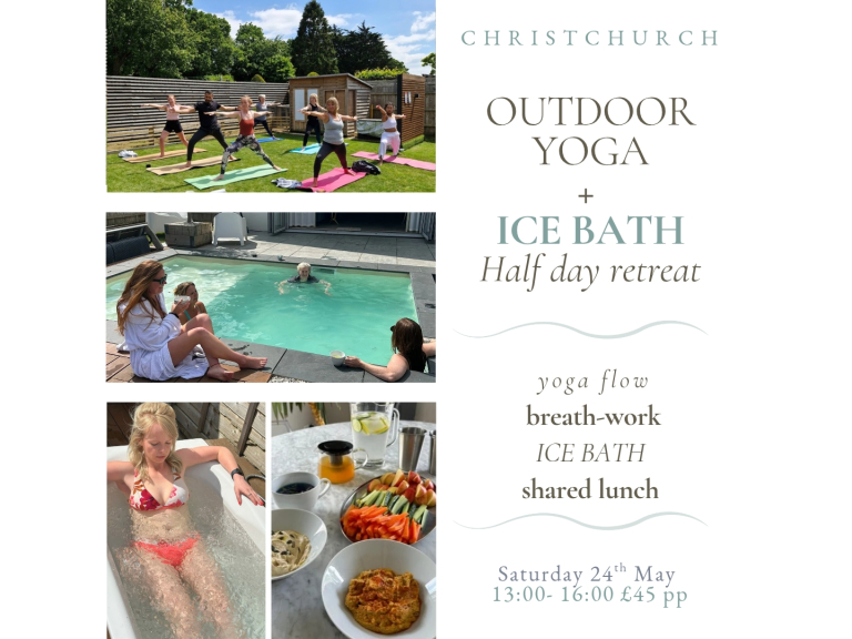 Ice Bath and Yoga Half day retreat!