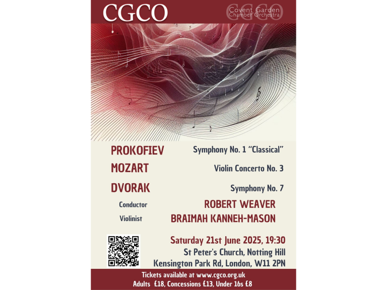 CGCO Plays Prokofiev, Mozart and Dvorak