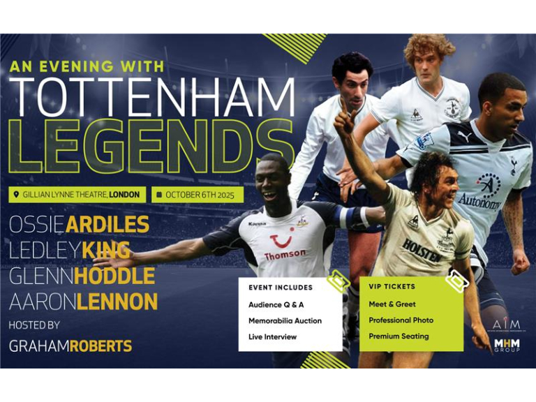 An Evening with Tottenham Legends