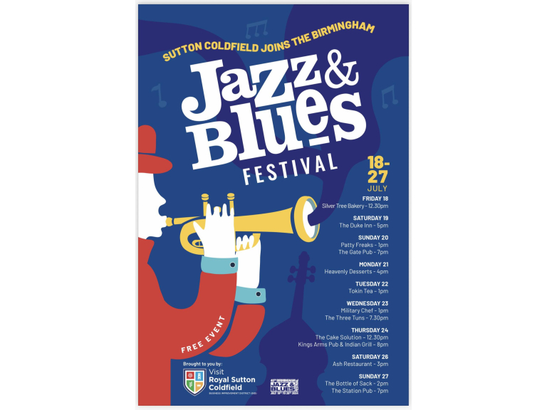 Birmingham Jazz and Blues Festival in Sutton Coldfield