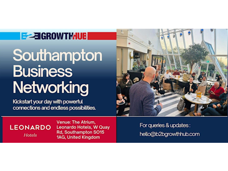 Southampton Business Breakfast: Networking Mornings at Leonardo Royal Hotel- 4th June 2025