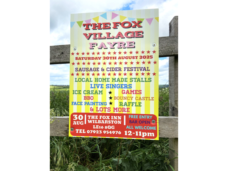The Fox Fayre at The Fox Inn, Wilbarston
