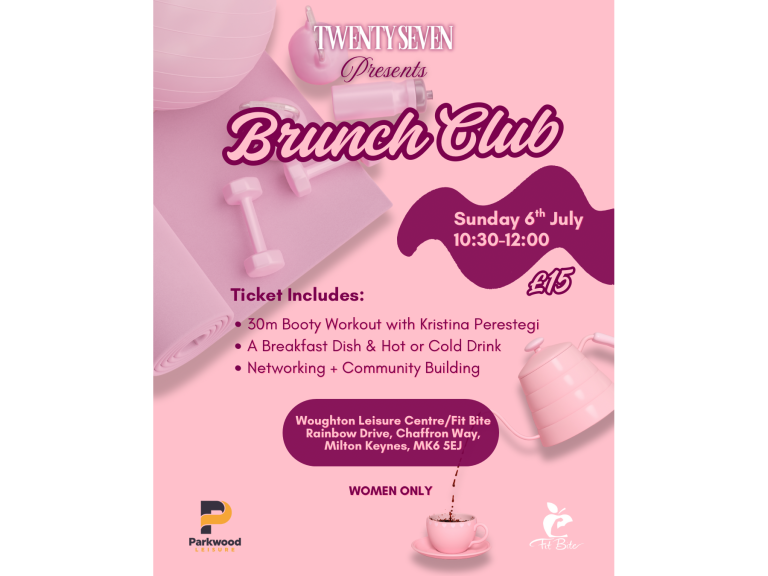 BRUNCH CLUB @ WOUGHTON LEISURE CENTRE/FIT BITE 🥐