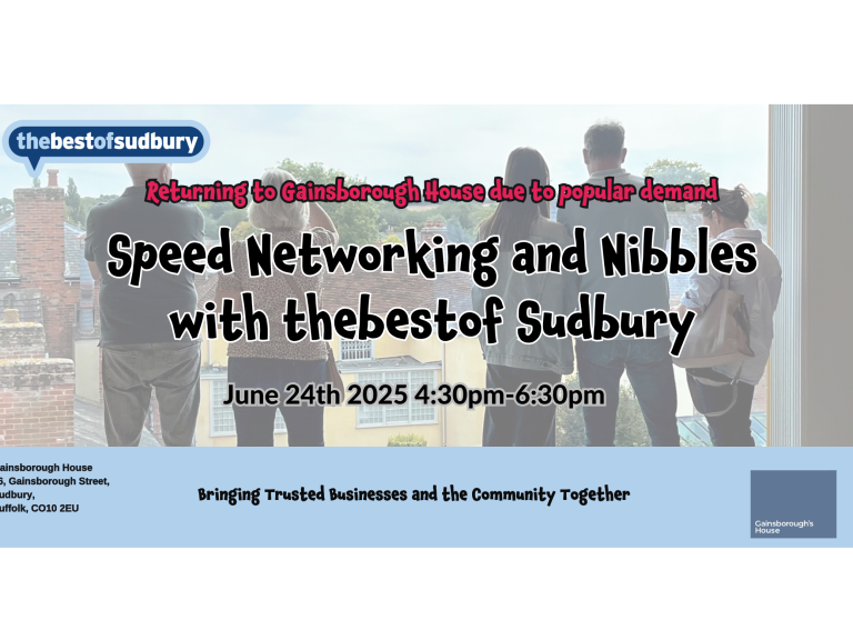 Speed Networking & Nibbles at Gainsborough House