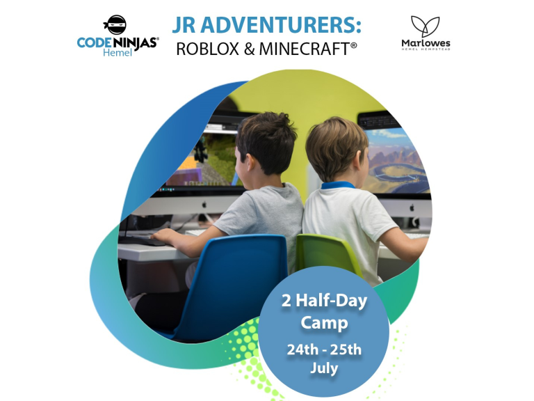 JR Adventures: Roblox and Minecraft 2 Half-Day Camp