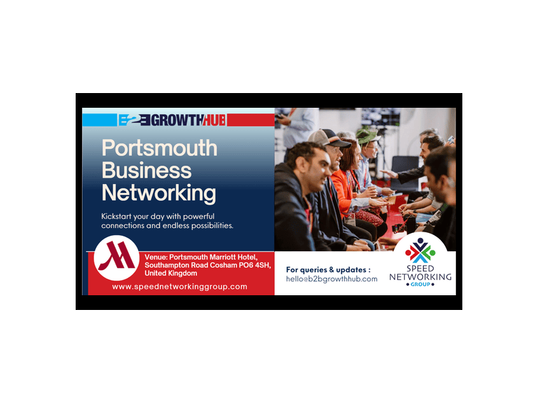 Portsmouth B2B Growth Hub Business Networking Event- 11th July 2025