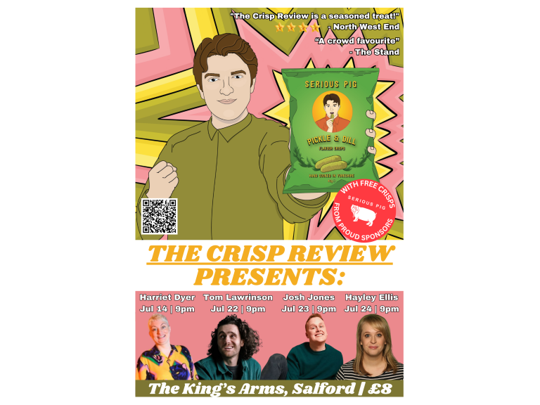 The Crisp Review Presents: Harriet Dyer, Tom Lawrinson, Josh Jones and Hayley Ellis
