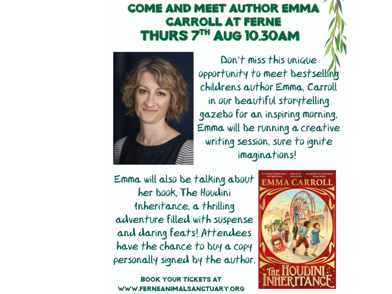 Meet Author Emma Carroll at Ferne