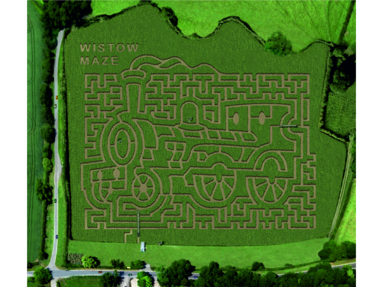 Wistow Maze Opens Mon. 21st July