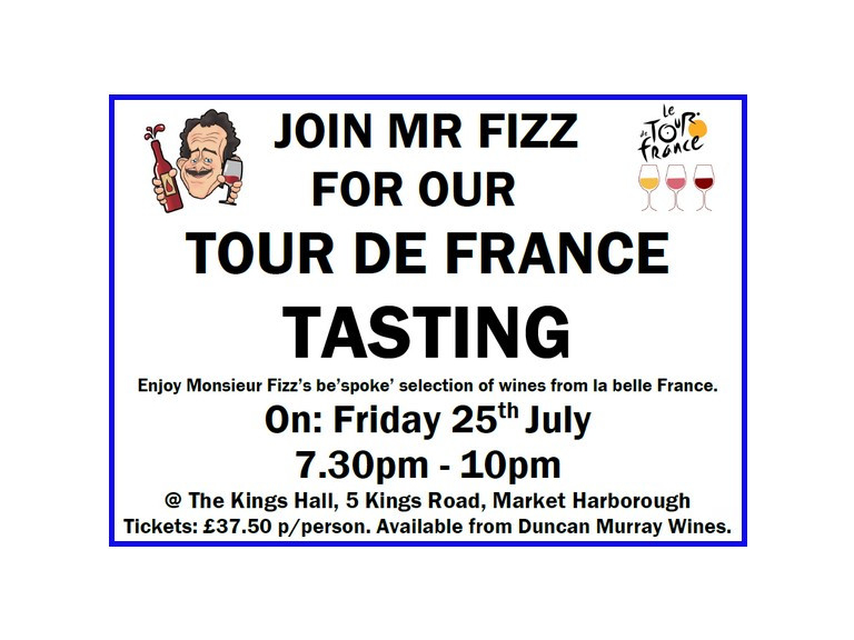 Special 'Tour De France' Tasting - Duncan Murray Wines