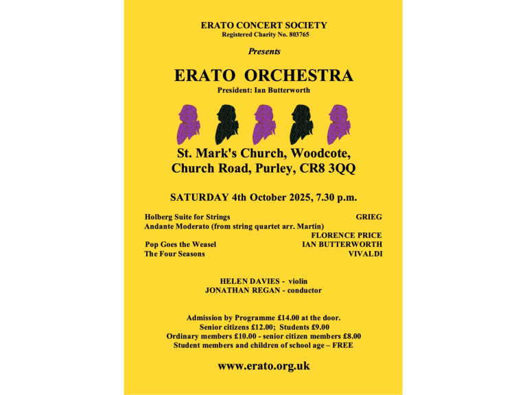 Erato Orchestra Concert – October 2025