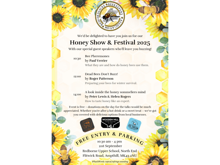 Bedfordshire Beekeepers Association Honey Show and Festival 