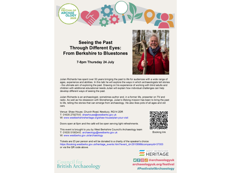 Talk: Seeing the Past Through Different Eyes - From Berkshire to Bluestones