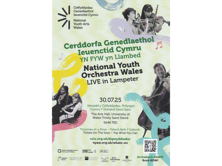 National Youth Orchestra of Wales in Lampeter