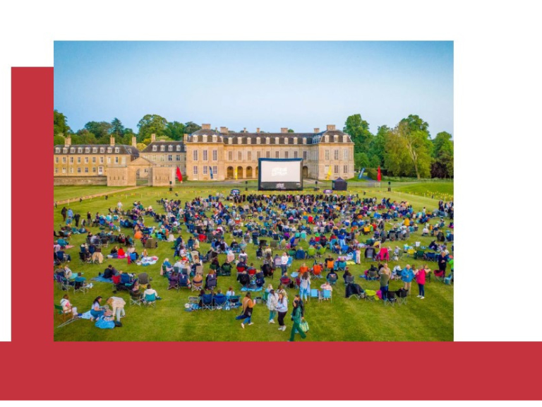 Outdoor Cinema at Boughton House