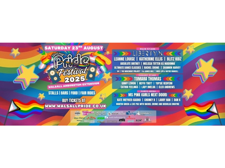 Walsall Pride 2025